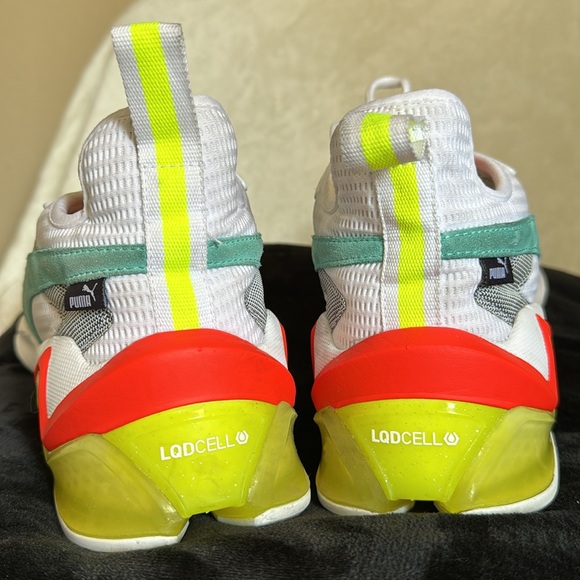 PUMA LQDCell Origin White/Yellow Size 11 Men’s Sneakers - Picture 3 of 8